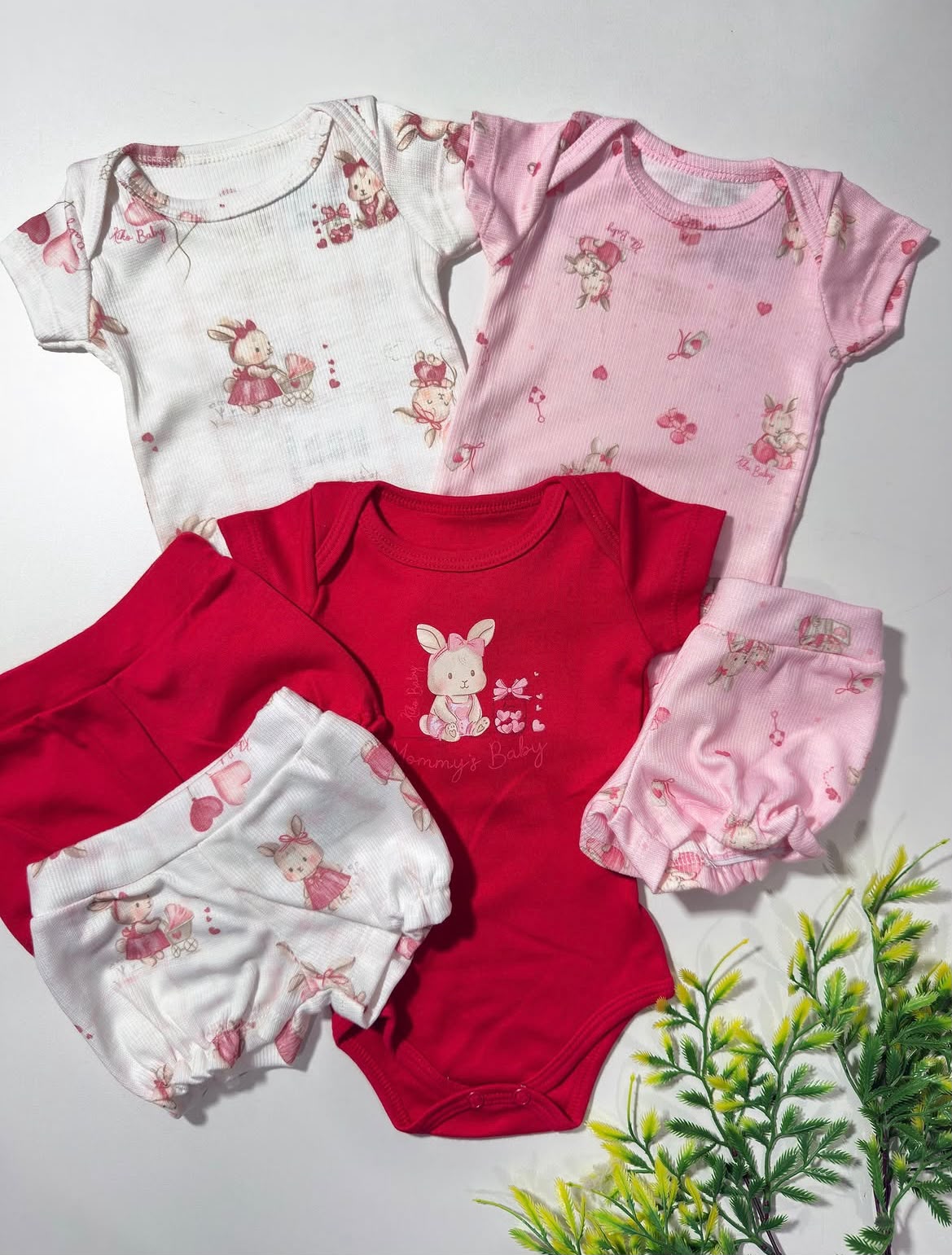 conjunto body e short kiko baby
